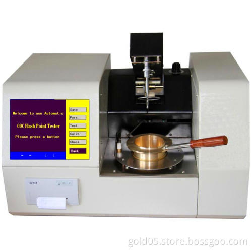 GD-3536D Petroleum products automatic open cup flash point tester
